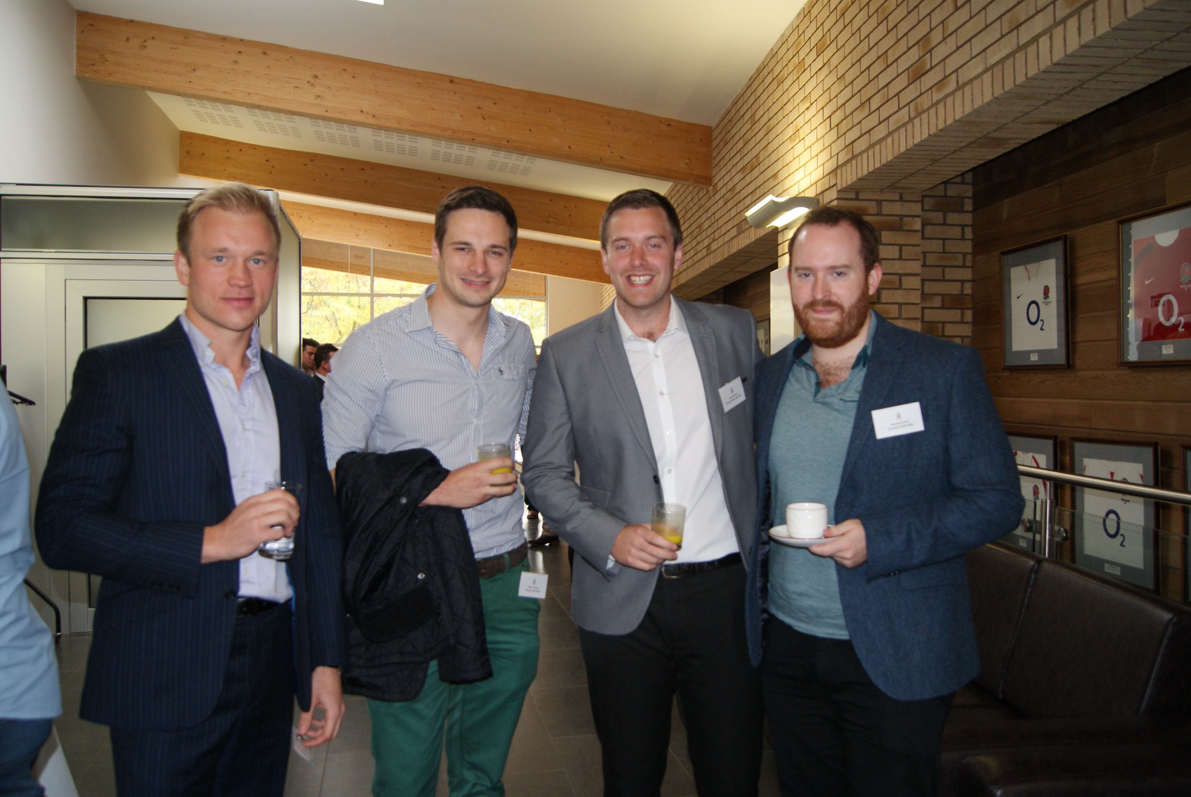 2005 Leavers' Reunion, 3/10/2015 - James Fouracre, Will Thomas, Sam Bishop, Michael Cottrell